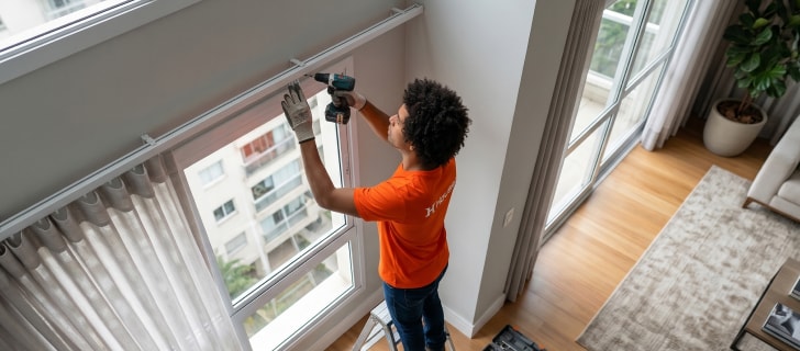 Instalação de Cortinas e Persianas