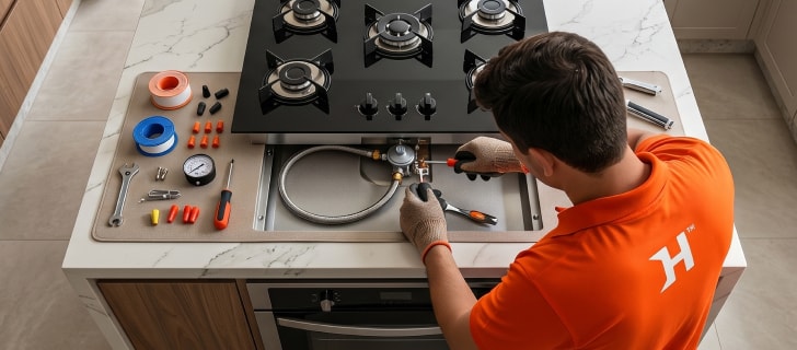 Instalação de Cooktop