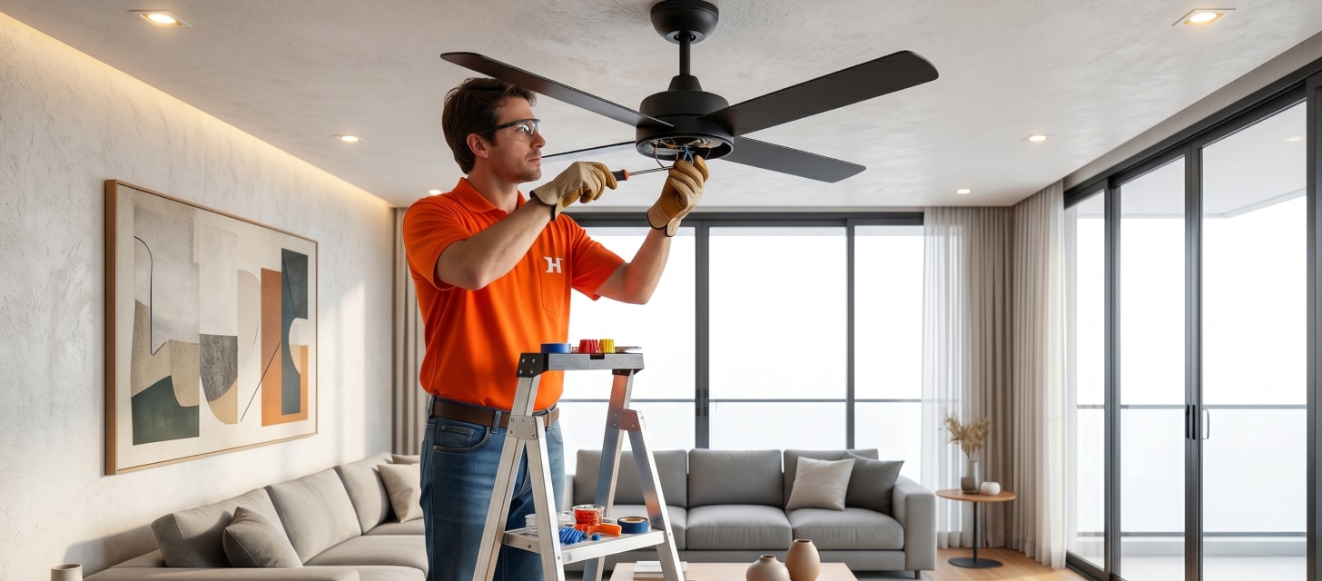 Instalação de Ventilador de Parede ou Teto