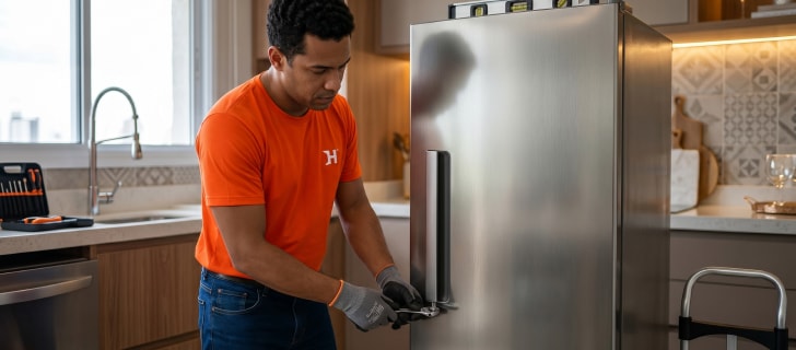Instalação de Freezer